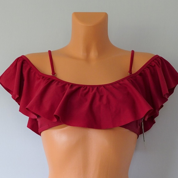 Raisins Other - Raisins Mermaid Flounce Junior Bikini Top NWT